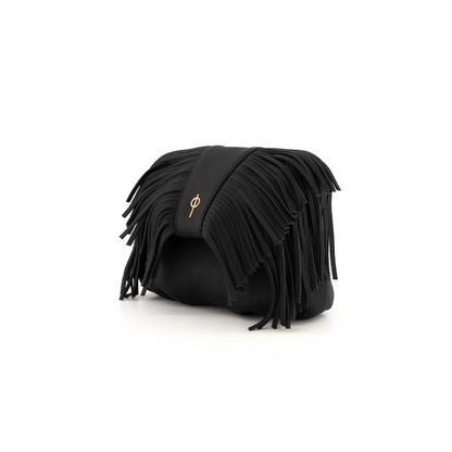 Mini Fringe Leda Black