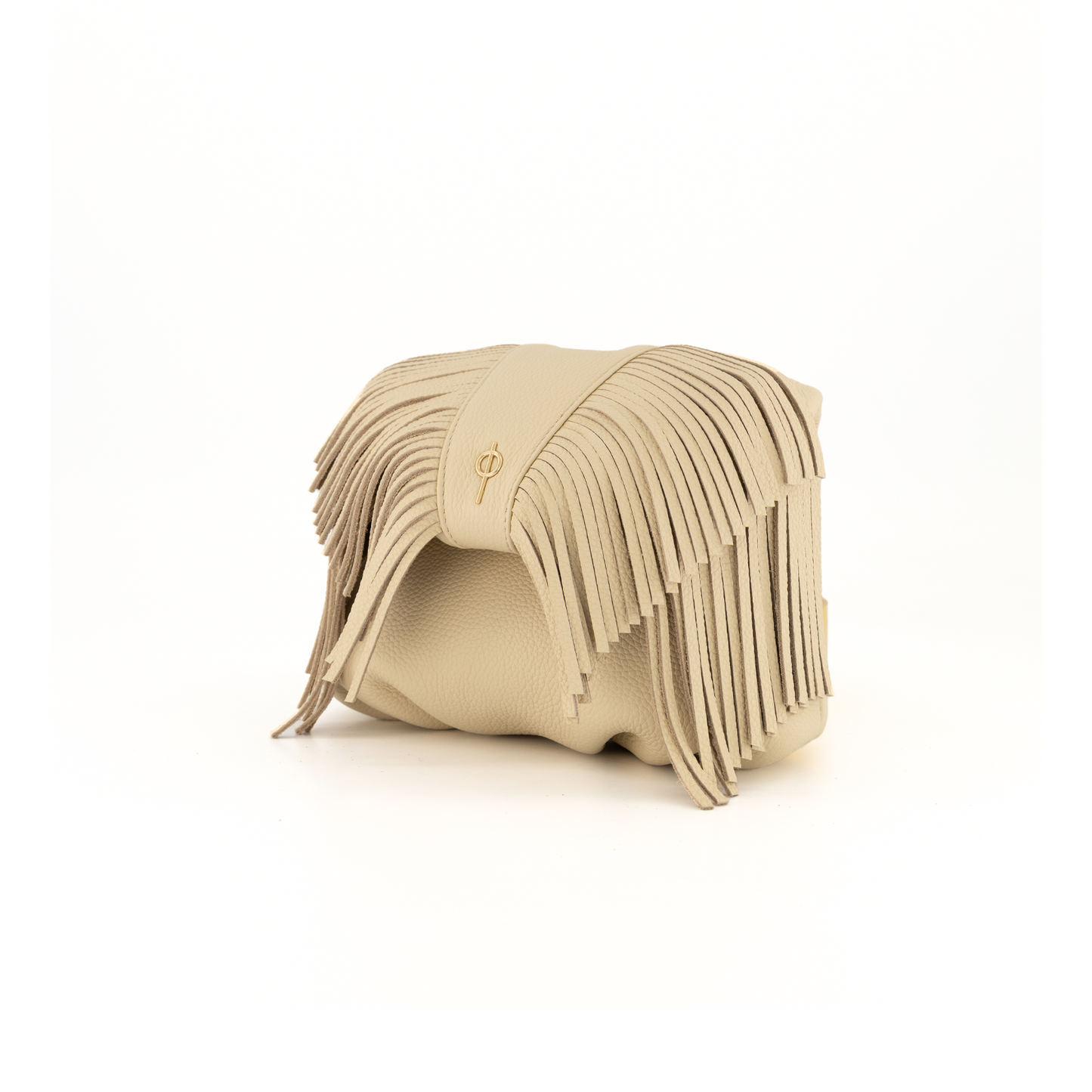 Mini Fringe Leda Beige