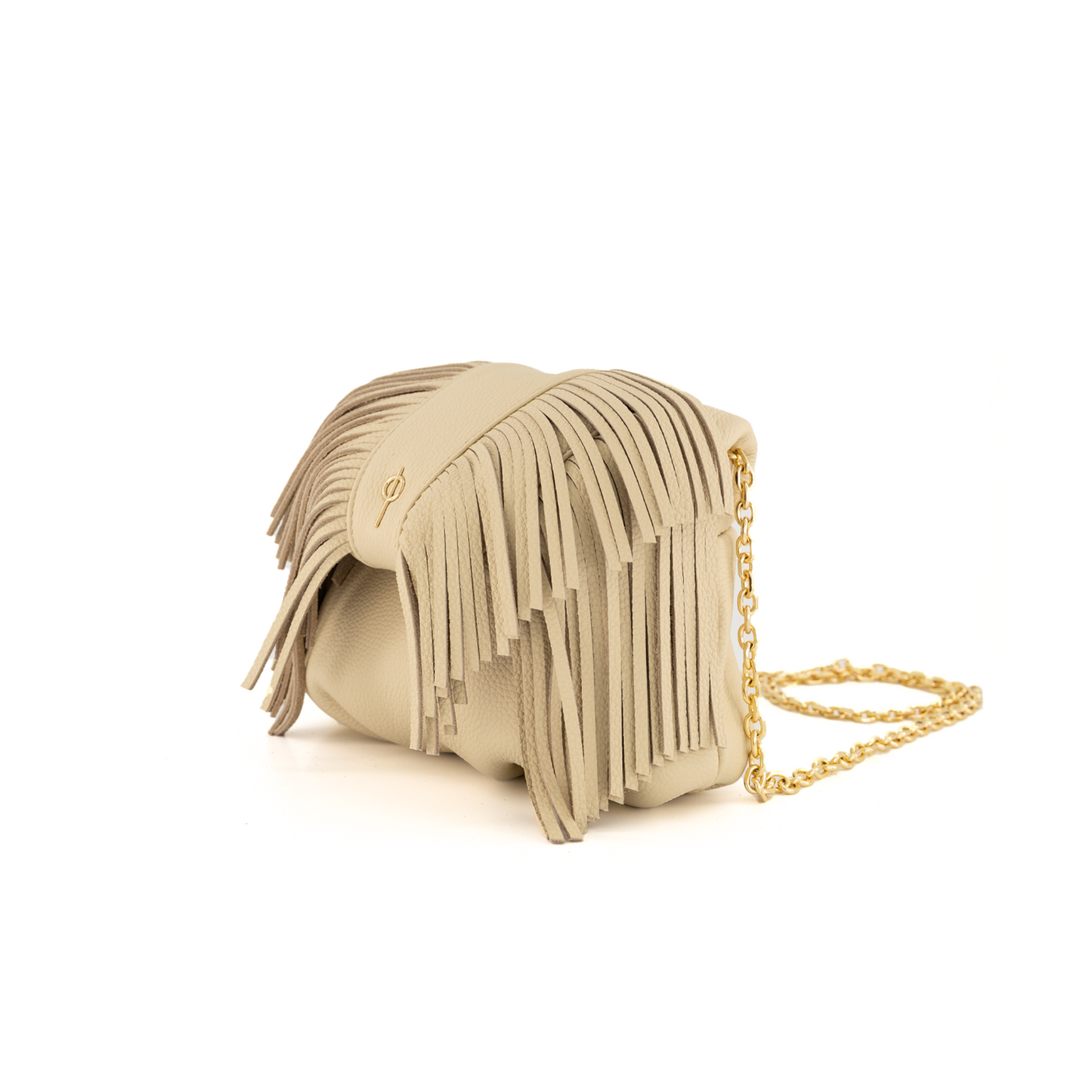 Mini Fringe Leda Beige