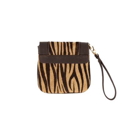 Eos Pony Leather Wallet Tiger