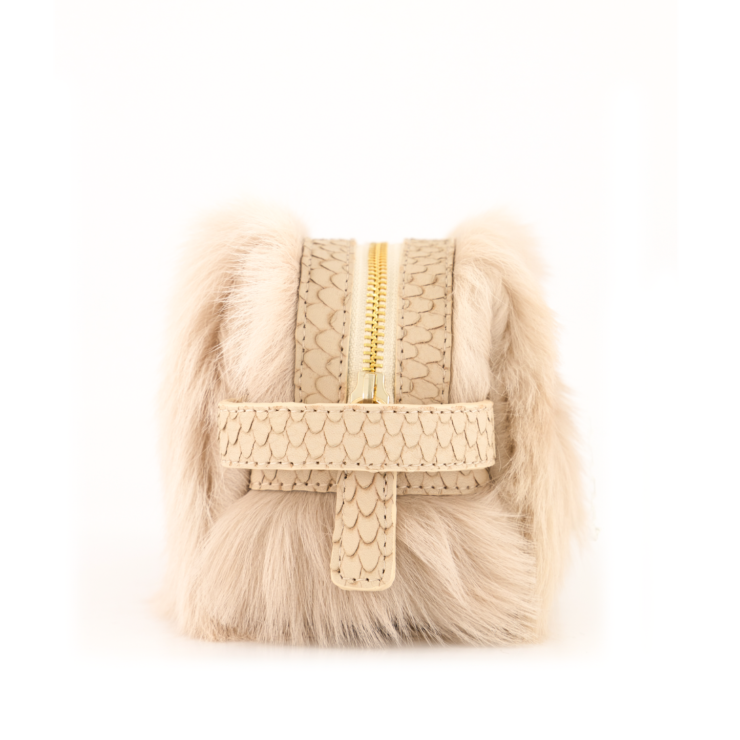 Lula Pouch / Shearling Beige