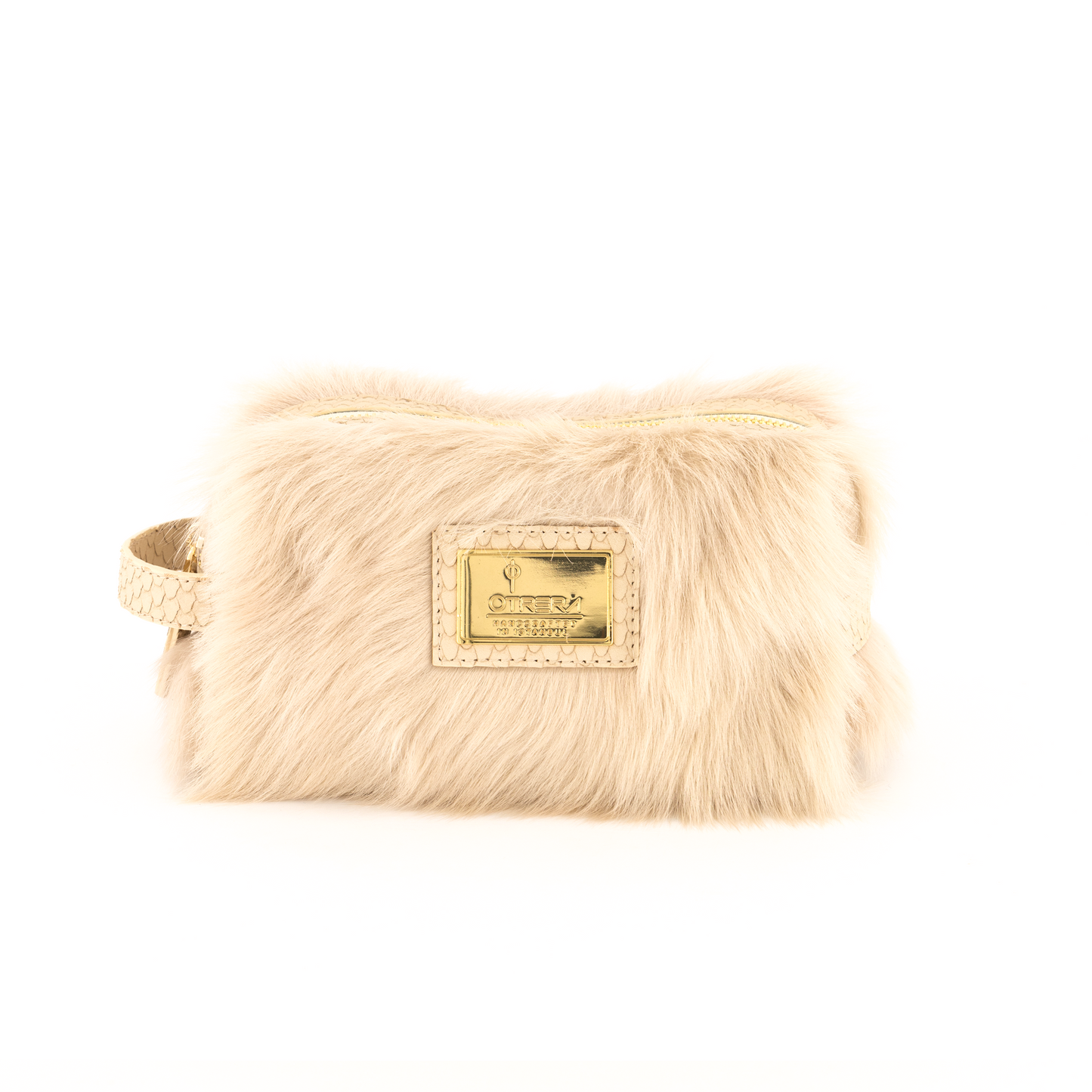 Lula Pouch / Shearling Beige