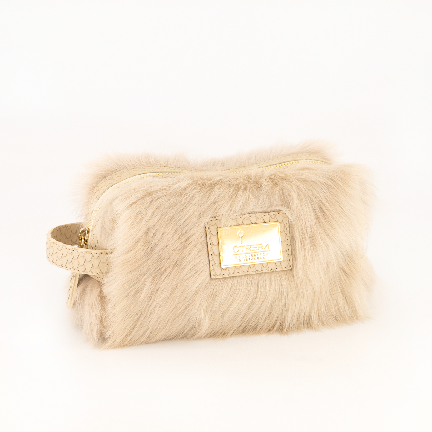 Lula Pouch / Shearling Beige