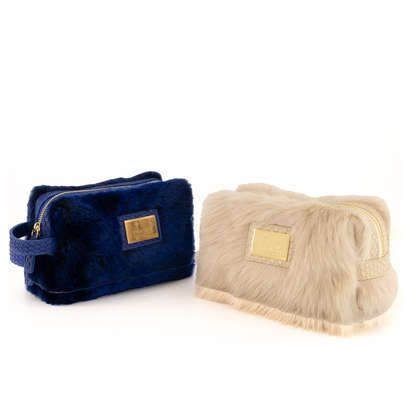 Lula Pouch / Shearling Beige