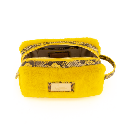 Lula Pouch / Fur Canary