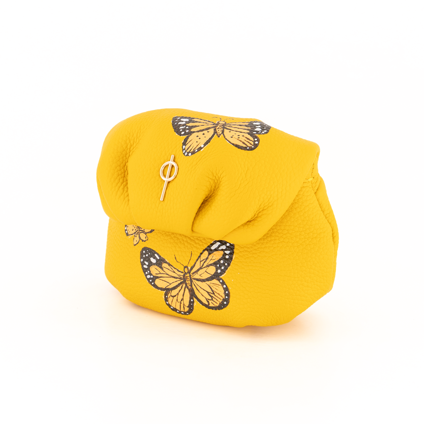 Hand-Paınted Tıny Leda Yellow