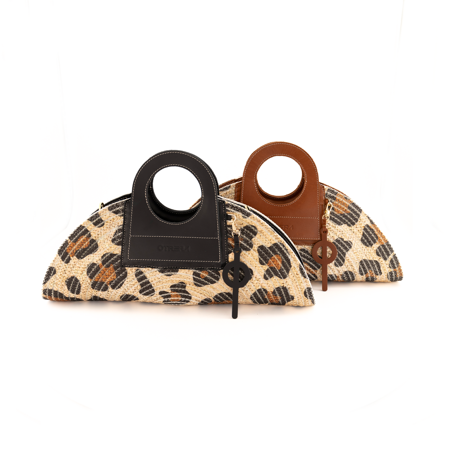 Mini Taco Leopard Black