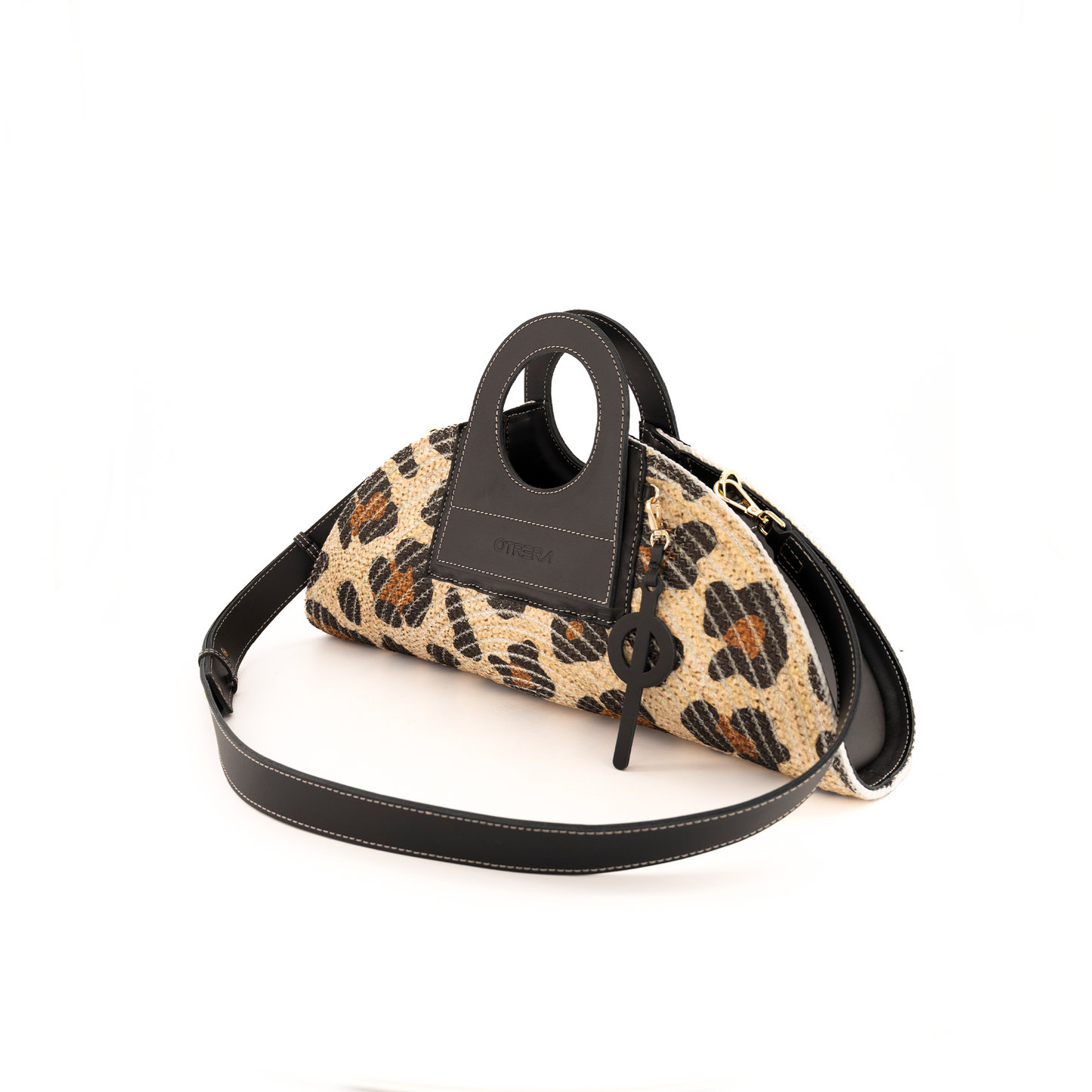 Mini Taco Leopard Black