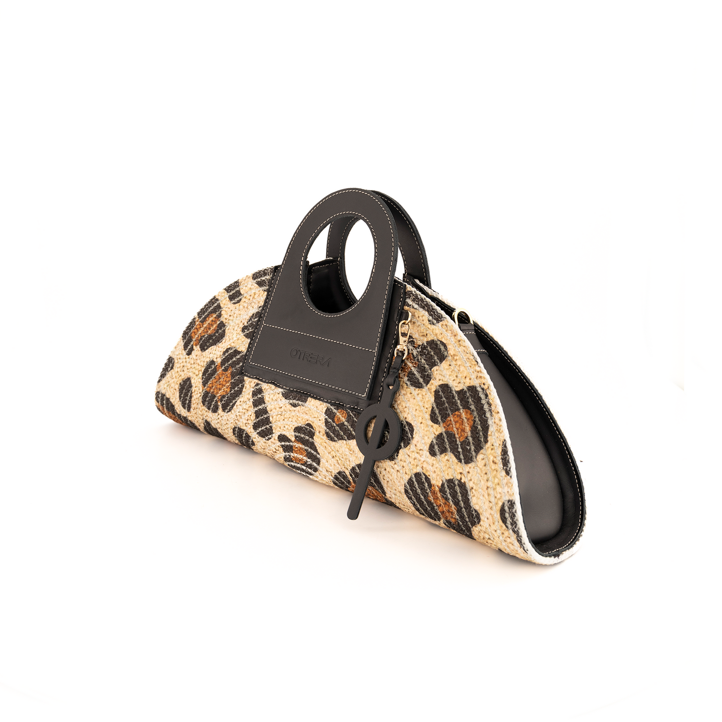 Mini Taco Leopard Black