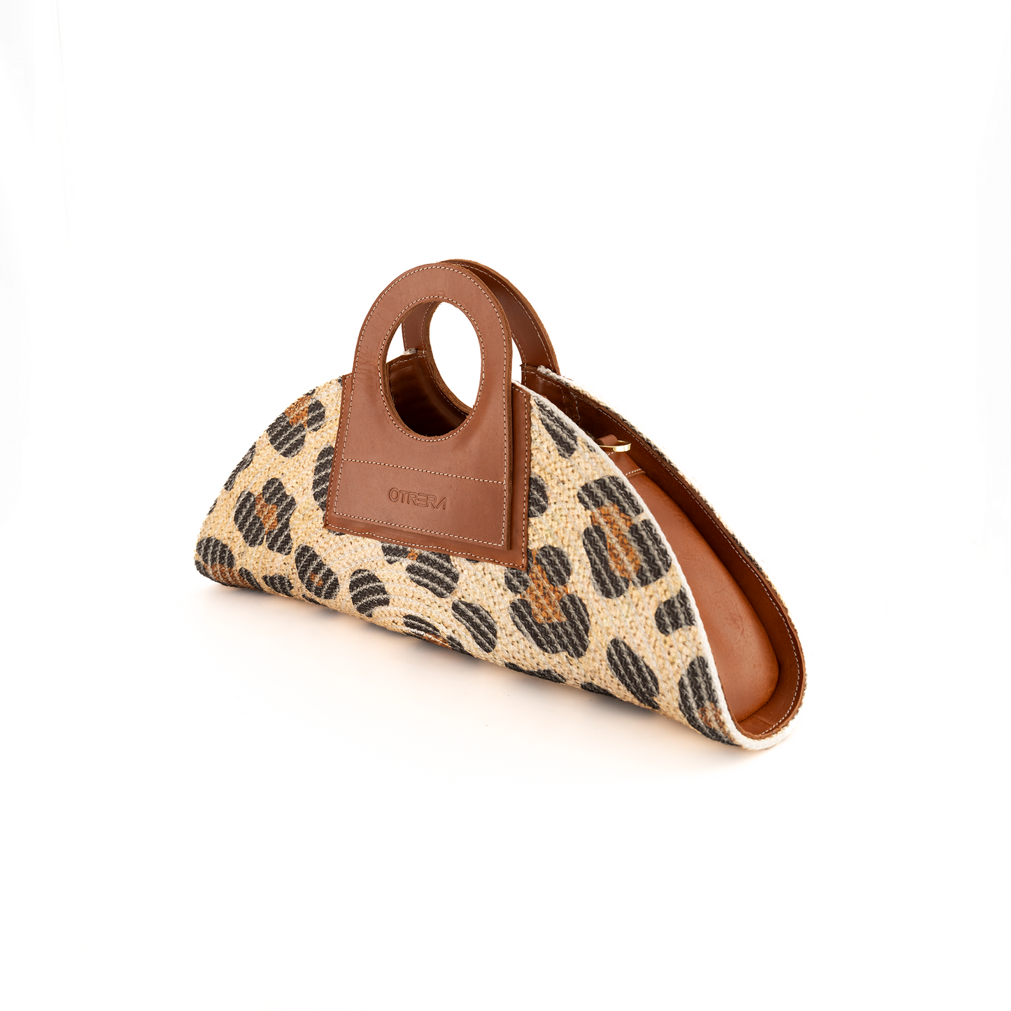 Mini Taco Leopard Tan