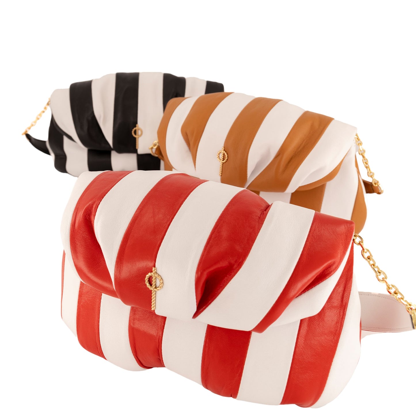 Striped Leda Black