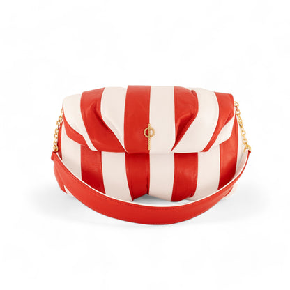 Striped Leda Red