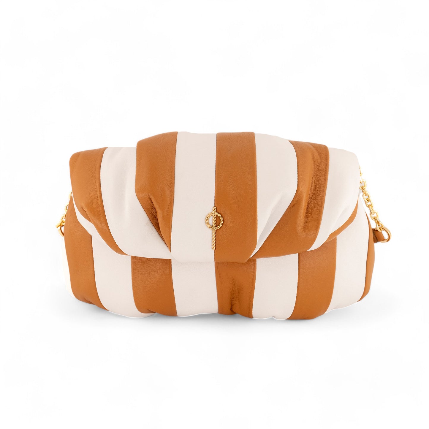 Striped Leda Tan