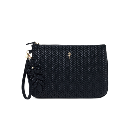 Braided Clutch Black