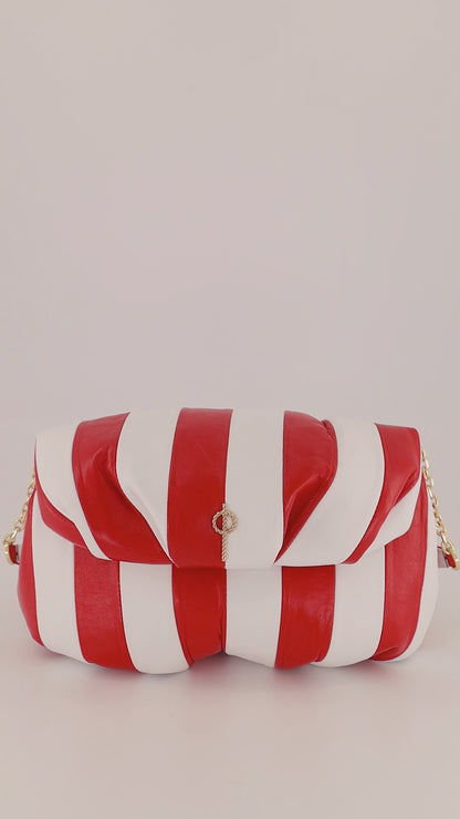 Striped Leda Red