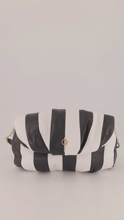 Striped Leda Black